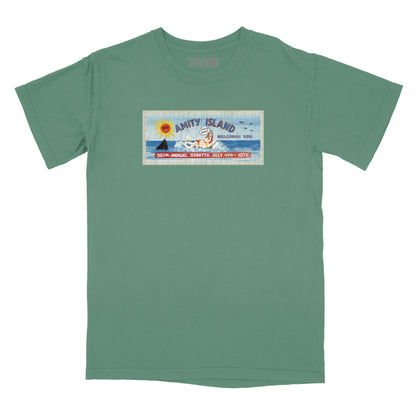 Amity Island Billboard Relaxed Fit T-Shirt