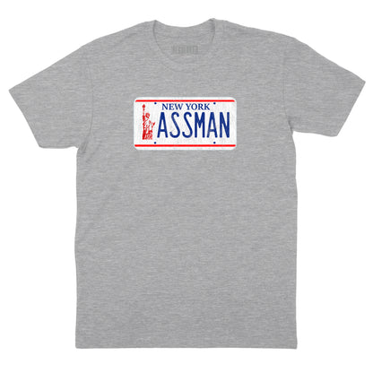 ASSMAN Licence Plate T-shirt