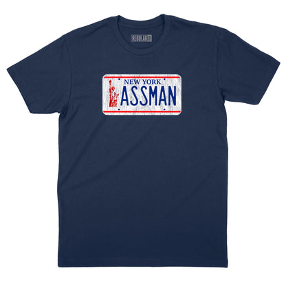 ASSMAN Licence Plate T-shirt