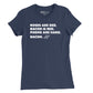 The Bacon Poem Womens T-Shirt