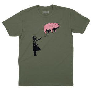 Banksy Floyd T-Shirt (Inspired by Banksy & Pink Floyd)