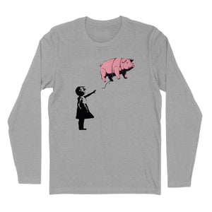 Banksy Floyd Long Sleeve T-Shirt (Inspired by Banksy & Pink Floyd)