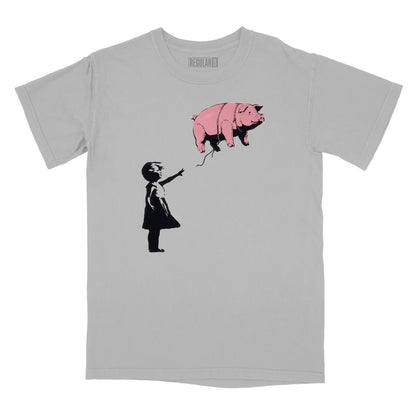 Banksy Floyd Relaxed T-Shirt (Inspired by Banksy & Pink Floyd)