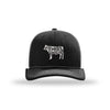 Beef Cut Chart Structured Trucker - BLACK