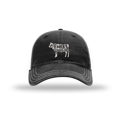 Beef Cut Chart - Soft Mesh Trucker