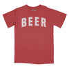 Beer Vintage Arch Relaxed Fit T-Shirt - Brick