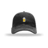 Beer Mug Icon - Soft Mesh Trucker - BLACK