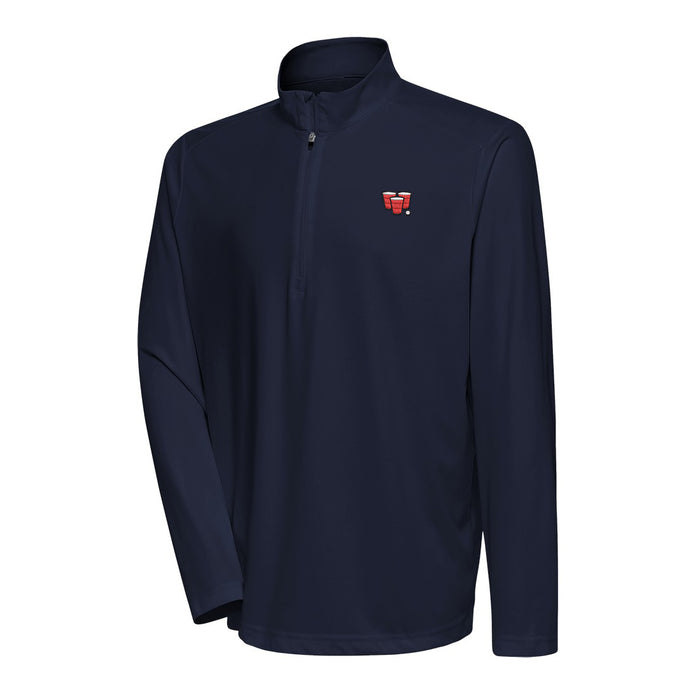 Beer Pong Icon - Performance 1/4 Zip Pullover