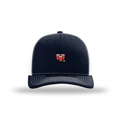 Beer Pong Structured Icon Trucker