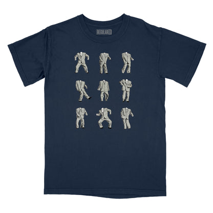 Big Grey Suit Relaxed T-Shirt (Inspired by The Talking Heads)