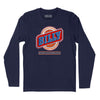 Billy Beer Long Sleeve T-Shirt - Navy