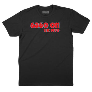 Black Sabbath - Paranoid Catalog Number T-Shirt
