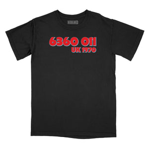 Black Sabbath - Paranoid Catalog Number Relaxed Fit T-Shirt