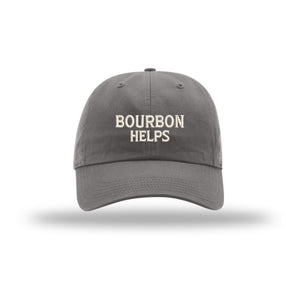 Bourbon Helps - Dad Hat