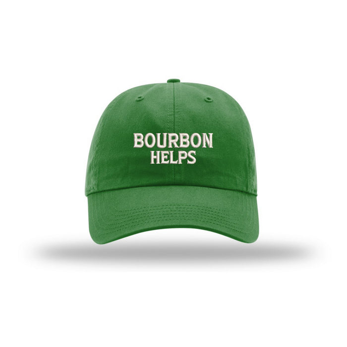 Bourbon Helps - Dad Hat