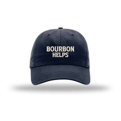 Bourbon Helps - Dad Hat