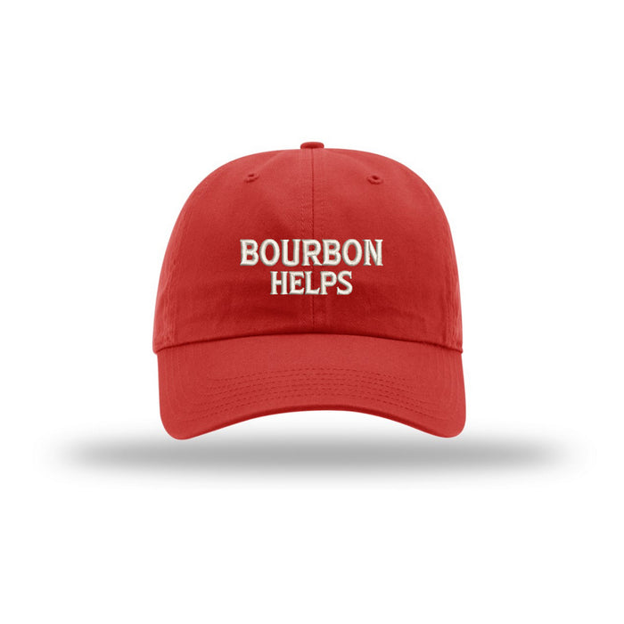 Bourbon Helps - Dad Hat