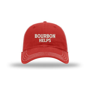 Bourbon Helps - Choose Your Style Hat