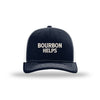 Bourbon Helps Structured Trucker - NAVY