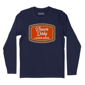 Brown Derby Beer Long Sleeve T-Shirt