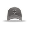 Buddy's Polka Dot Guitar Pick - Soft Mesh Trucker - GREY