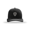 Buddy Polka Dot Pick Structured Trucker - BLACK