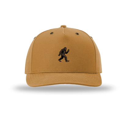 Big Foot Peace Icon 5-Panel Structured Snapback Hat