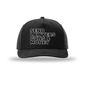 Send Lawyers, Guns, and Money 5-Panel Structured Snapback Hat