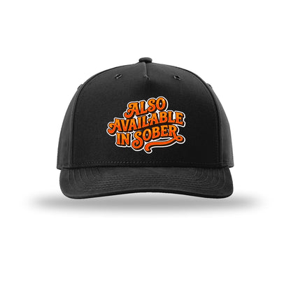 Also Available in Sober 5-Panel Structured Snapback Hat