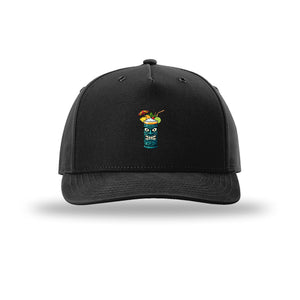 Tiki Drink Icon 5-Panel Structured Snapback Hat