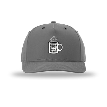 Hello Darkness My Old Friend 5-Panel Structured Snapback Hat