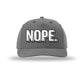 Nope 5-Panel Structured Snapback Hat