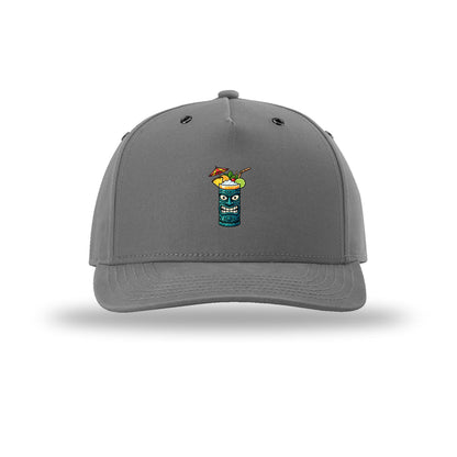 Tiki Drink Icon 5-Panel Structured Snapback Hat