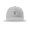 Hello Darkness My Old Friend 5-Panel Structured Snapback Hat - ICE GREY