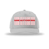 Same As It Ever Was 5-Panel Structured Snapback Hat - ICE GREY