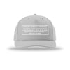 Surgeon General Warning Label 5-Panel Structured Snapback Hat - ICE GREY
