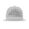 Local Celebrity 5-Panel Structured Snapback Hat - ICE GREY