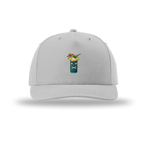 Tiki Drink Icon 5-Panel Structured Snapback Hat