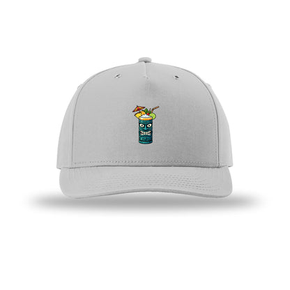 Tiki Drink Icon 5-Panel Structured Snapback Hat