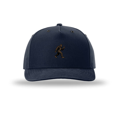 Big Foot Peace Icon 5-Panel Structured Snapback Hat