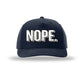 Nope 5-Panel Structured Snapback Hat