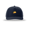 Taco Icon 5-Panel Structured Snapback Hat - NAVY