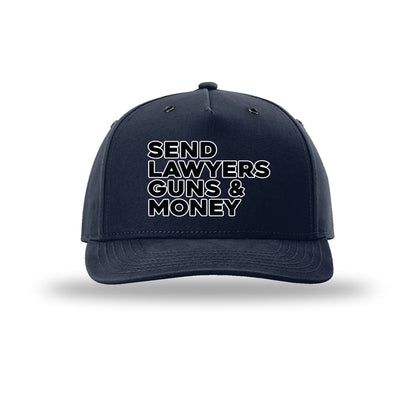 Send Lawyers, Guns, and Money 5-Panel Structured Snapback Hat