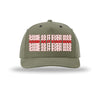 Same As It Ever Was 5-Panel Structured Snapback Hat - OLIVE