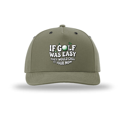 If Golf Was Easy 5-Panel Structured Snapback Hat