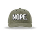 Nope 5-Panel Structured Snapback Hat
