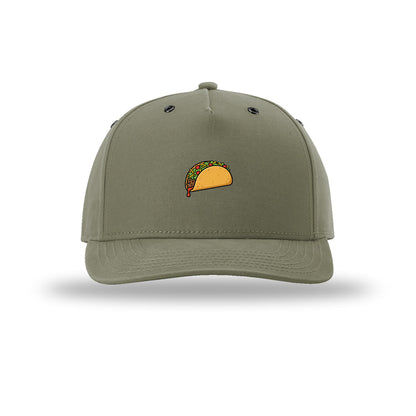 Taco Icon 5-Panel Structured Snapback Hat
