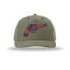 Happiness is a Warm Gun 5-Panel Structured Snapback Hat - OLIVE