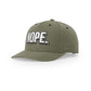 Nope 5-Panel Structured Snapback Hat