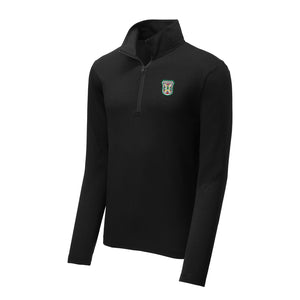 Bushwood Crest Triblend Quarter Zip Pullover